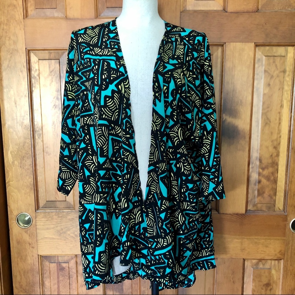 Teal Lindsay LuLaRoe Large